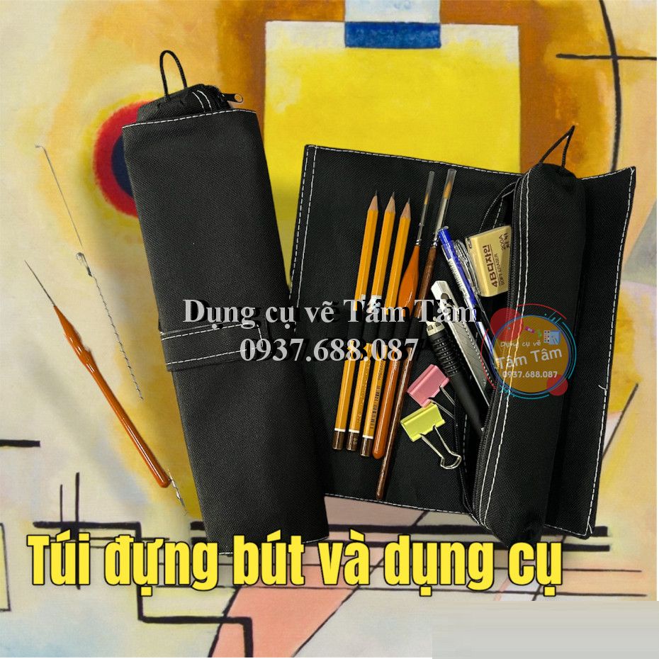 Túi đựng cọ, túi đựng viết và cọ