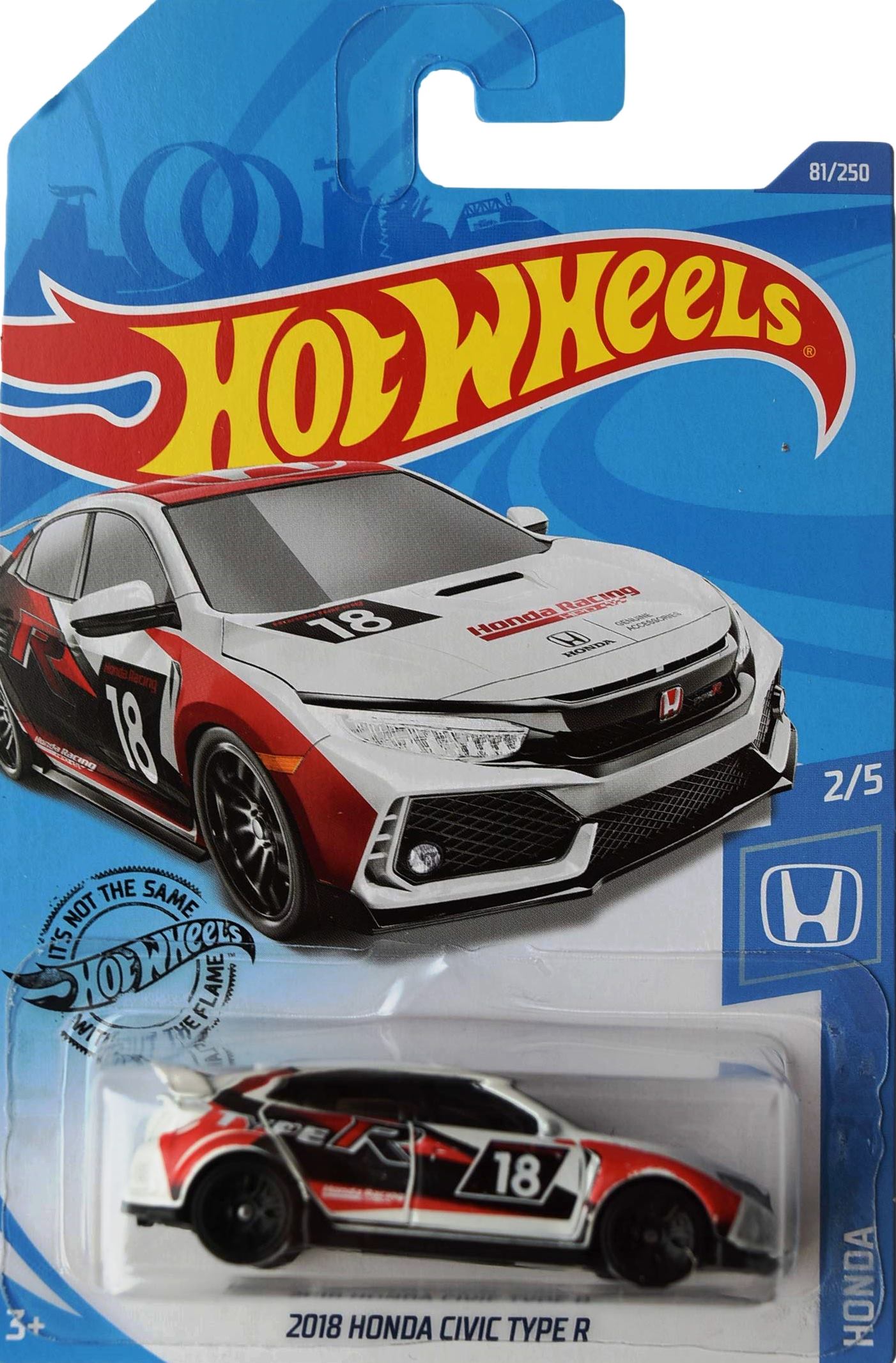 Hotwheels-2018 Honda Civic Type R