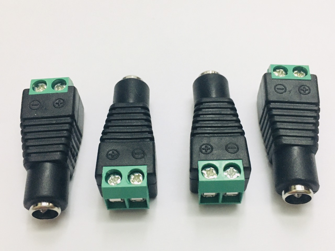 Jack DC nối nguồn đực, cái có vặn vít