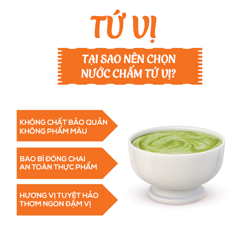 Nước chấm hải sản lẩu thịt nướng Tứ Vị Xanh