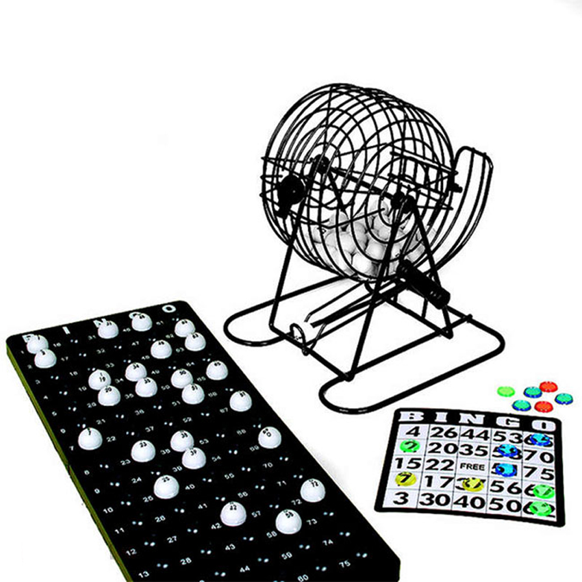 Lồng quay loto bingo bằng sắt cao cấp