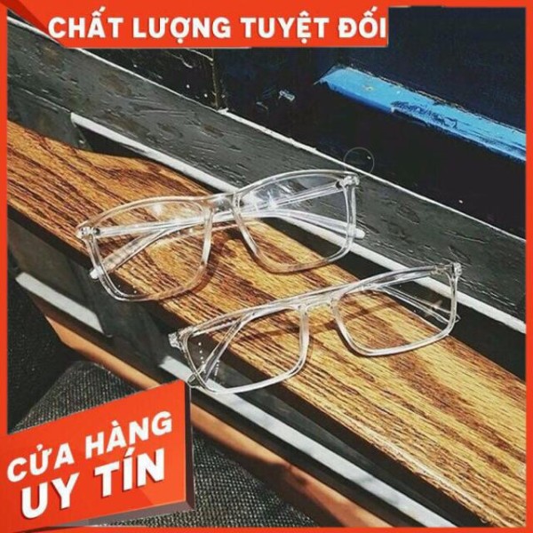 Giá bán KÍNH TRONG SUỐT, GỌNG KÍNH CẬN TRONG SUỐT, KÍNH NAM NỮ THỜI TRANG