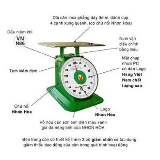Cân Đồng Hồ Nhơn Hòa 30KG