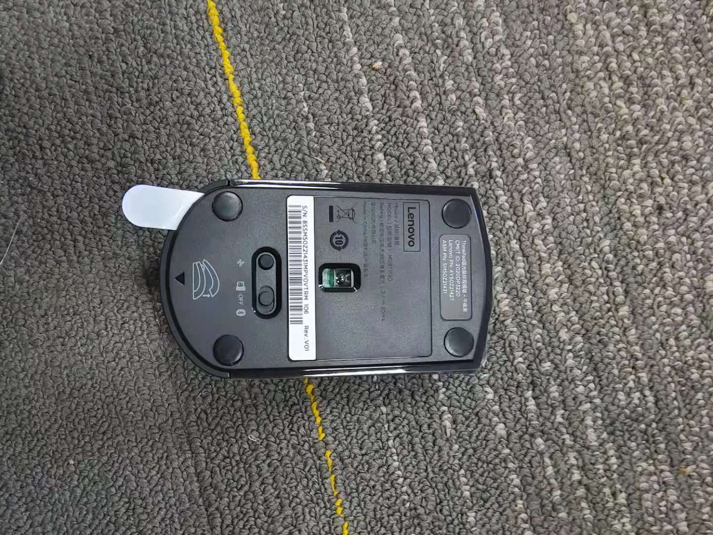 Chuột không dây Lenovo ThinkPad Bluetooth & USB Laser Mouse Upgrade Version of MOBTM9O ThinkPlus Bluetooth3.0 thay thế cho 0A36414