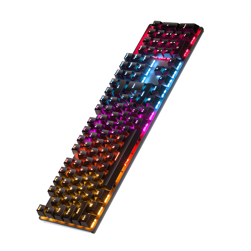 Bàn phím cơ Gaming A800 - Black - LED RBG (RED Led Blue/ Brown/ Red switch)