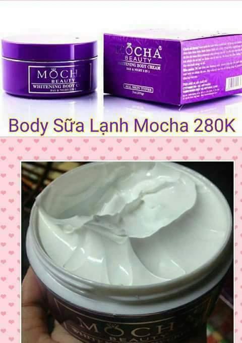 [HCM]kem body sữa lạnh mocha