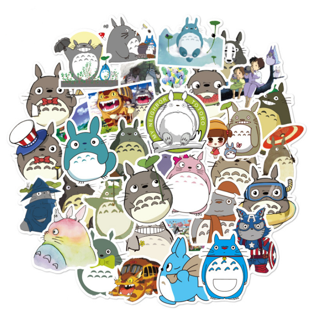 Set 50 hình dán trang trí naruto, one piece