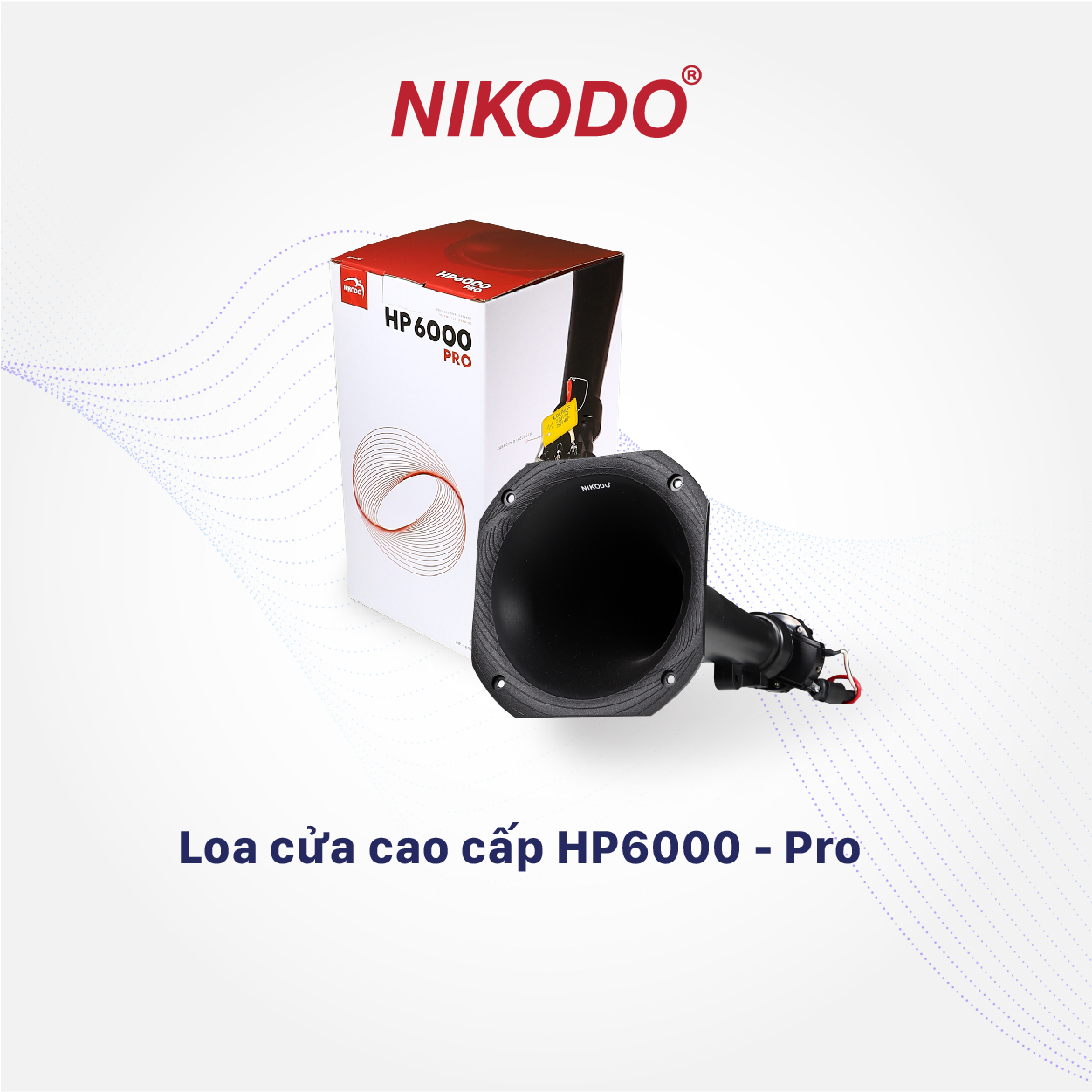 Loa phóng cao cấp HP 6000 Pro chính hãng Nikodo cho nhà nuôi yến, âm thanh chân thực, dẫn dụ chim yến vào nhà