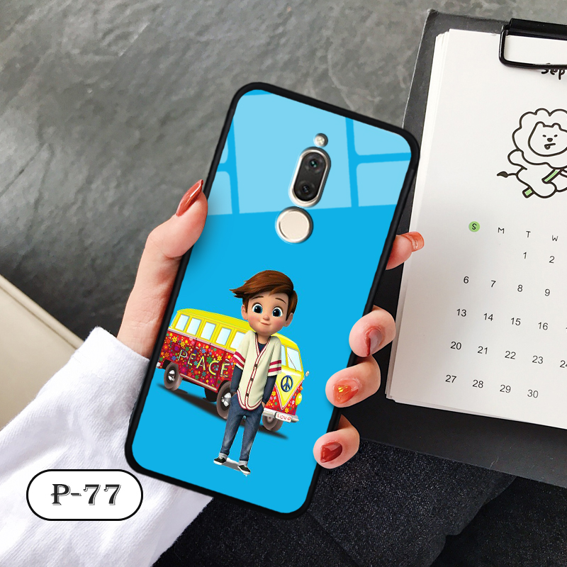 Ốp kính cute Huawei Nova 2i