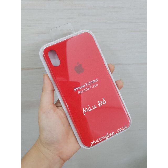 Ốp lưng iPhone XS Max - Silicone Case chống bám bẩn
