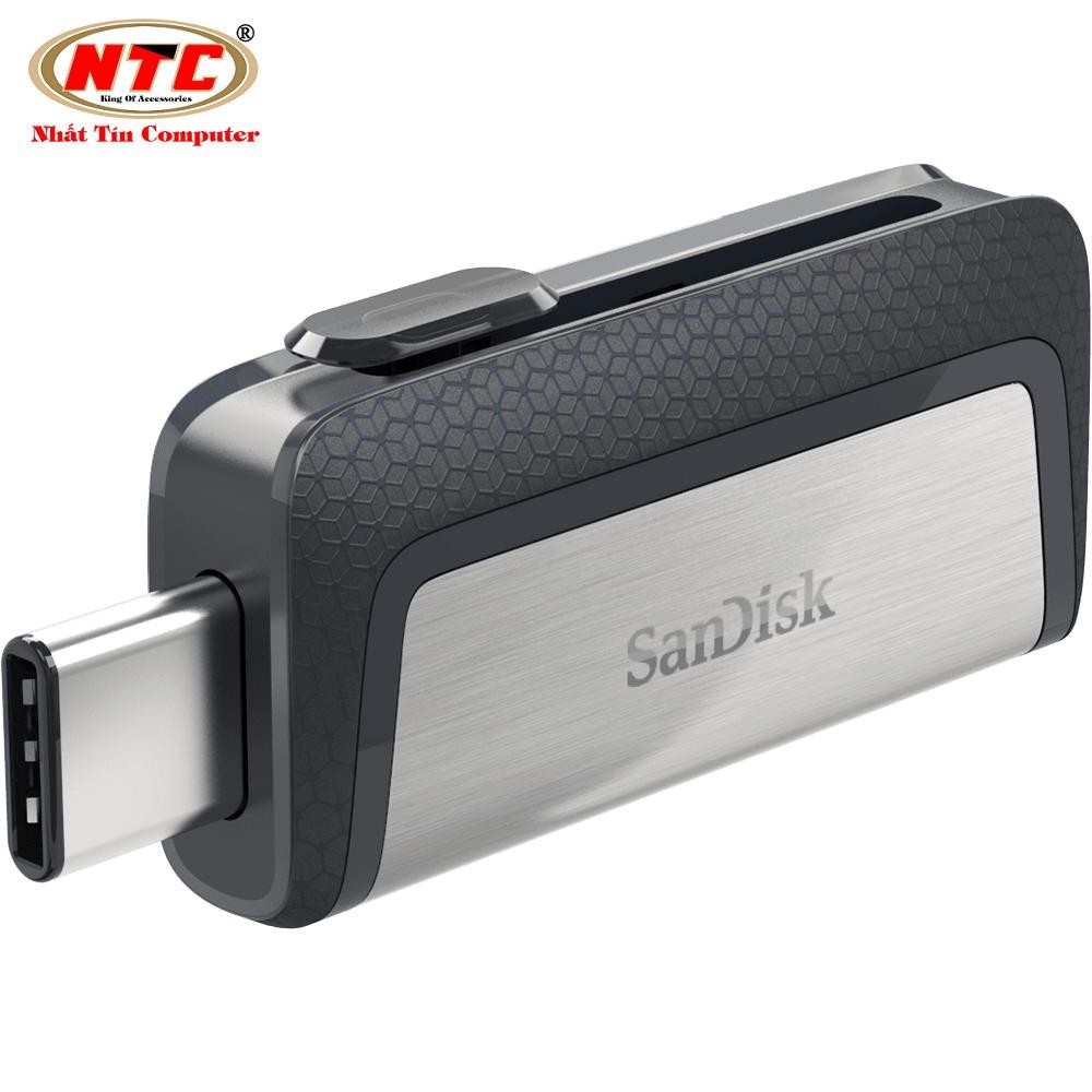 USB OTG Sandisk Ultra Dual Type-C 3.1 256GB 150MB/s (Bạc) - Nhất Tín Computer