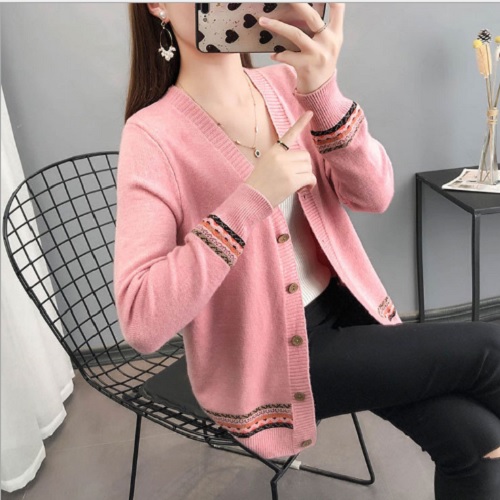 [HCM]Áo khoác len nữ áo khoác len 5 nút nữ A474