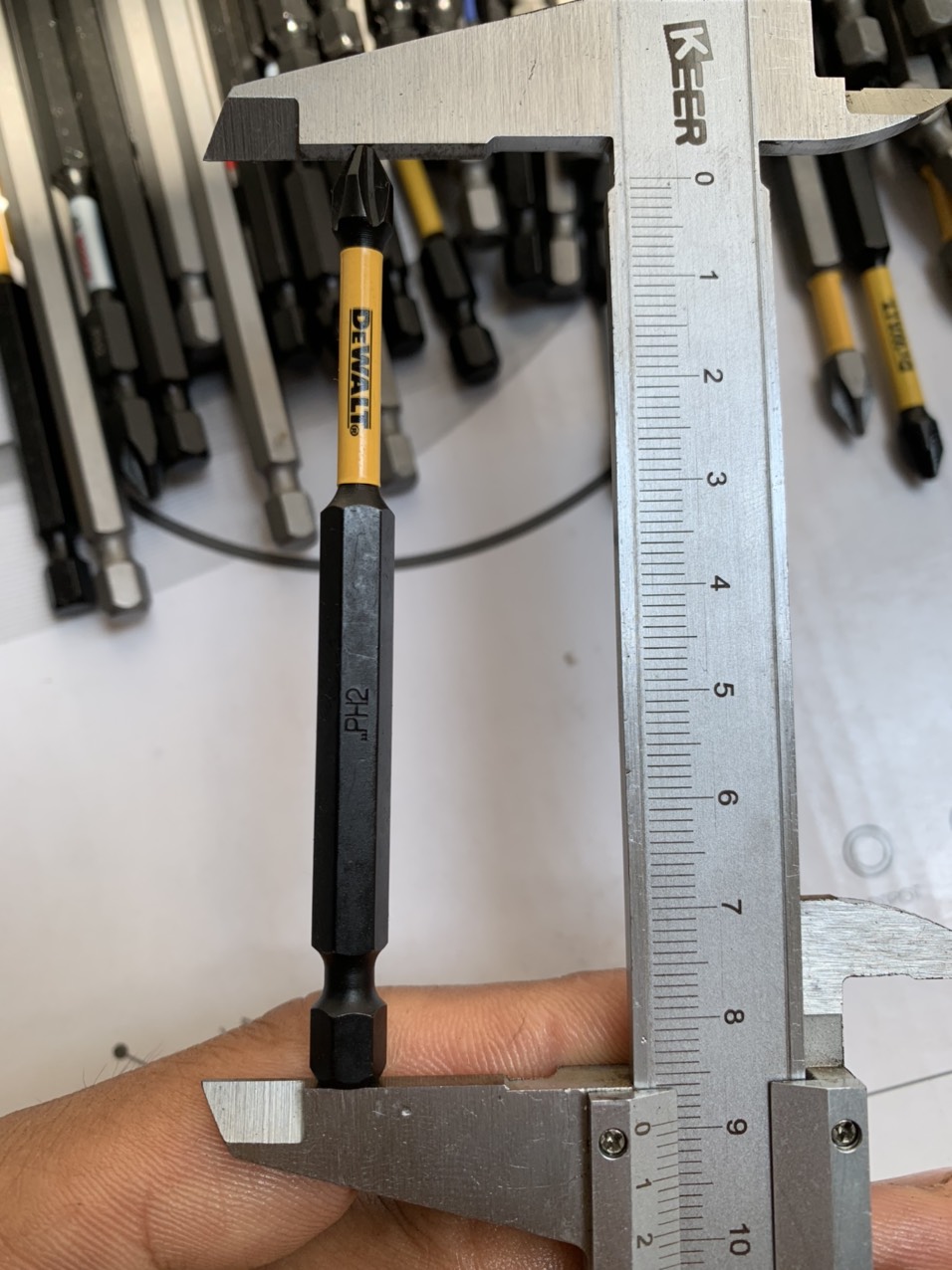 Combo mũi vít PH1 PH2 PH3 SL8 vít đầu nhỏ 90mm thông dụng