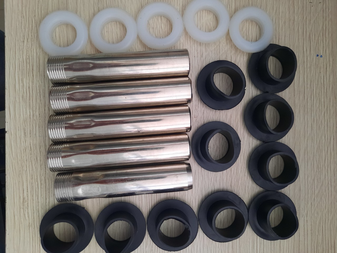Combo  10 ty ren 27, 10 ron trắng 27 , 10 ron đen 27