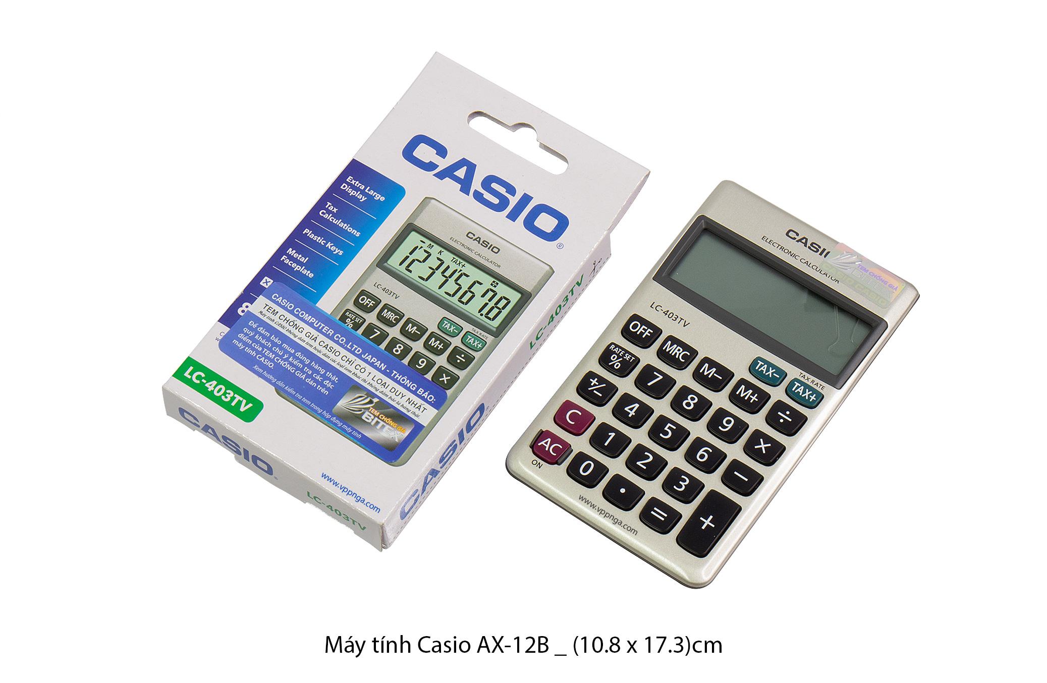 [HCM]Máy Tính Casio LC-403TV