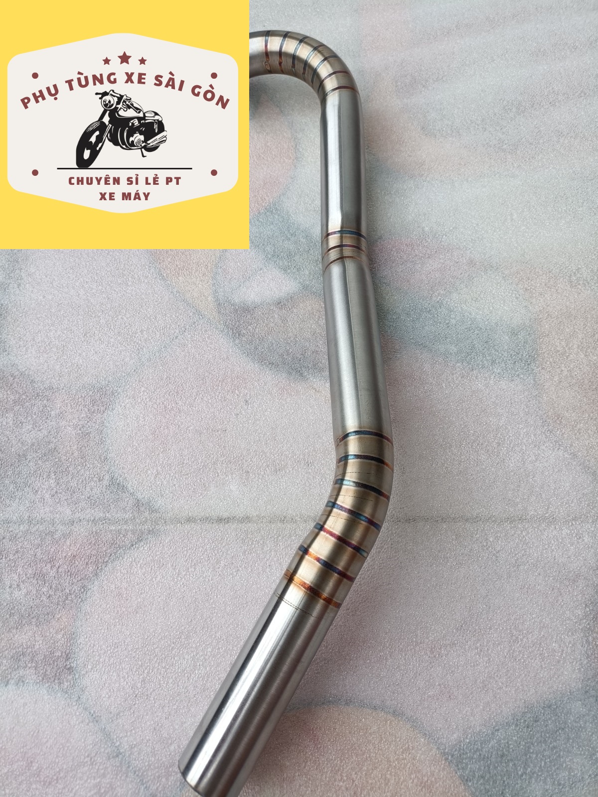 Cổ pô cho xe Nouvo 4 inox 304