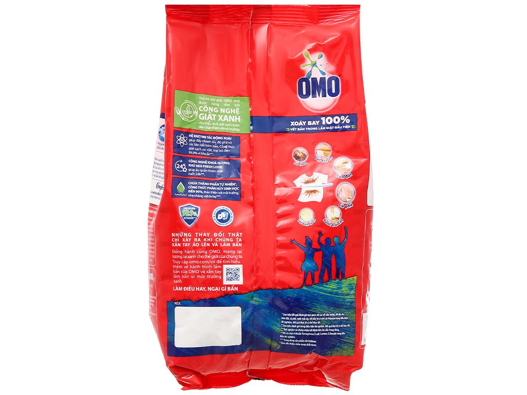 Combo 2 túi Bột giặt Omo 770G