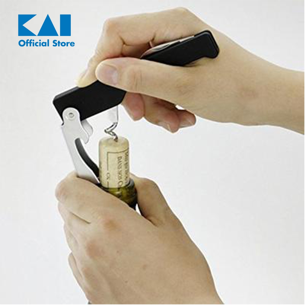 Dụng cụ mở rượu vang cao cấp Nhật đa năng KAI DH7182