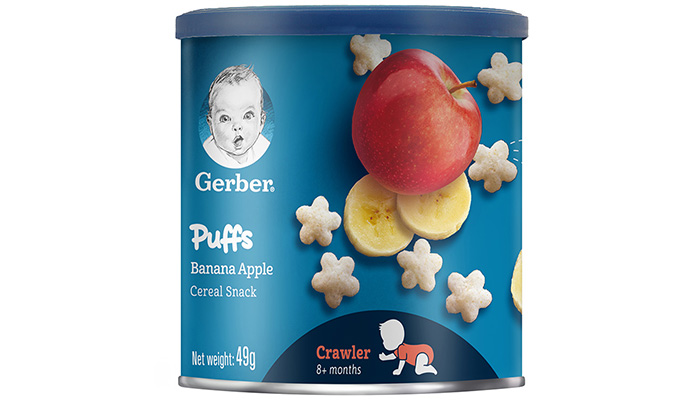 [Date 12.2023] Bánh ăn dặm Gerber lùn (49g)