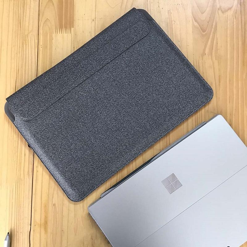 Bao da pu cao cấp mỏng nhẹ cho laptop, macbook, surface