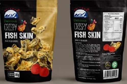 Da cá vị trứng muối không cay 100gr
