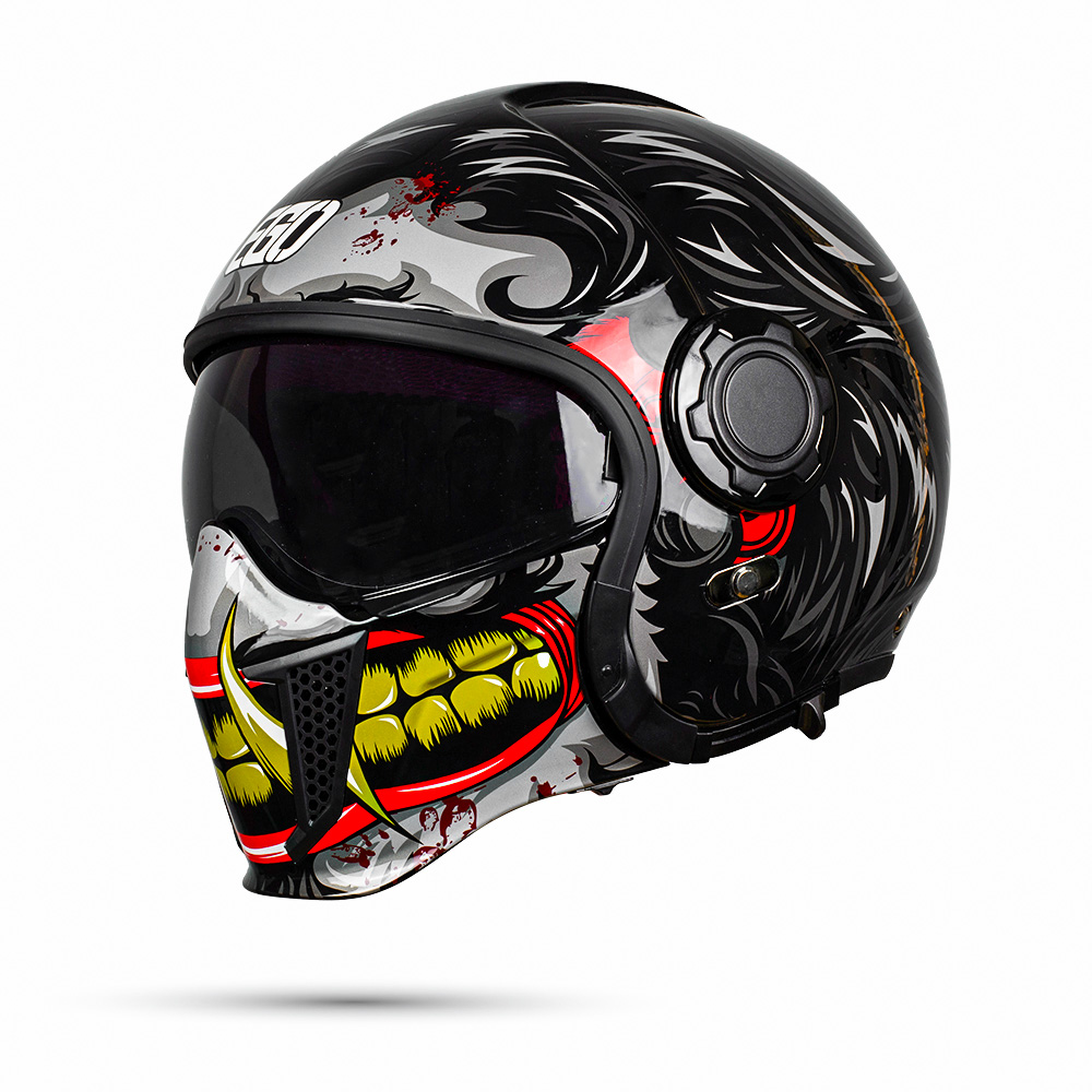 Mũ bảo hiểm Fullface tháo hàm EGO E5 (EGO E-5) New version 2023 - Đa dạng kiểu cách biến đổi - BIKER 176 - Mũ bảo hiểm & Dầu nhớt Vũng Tàu