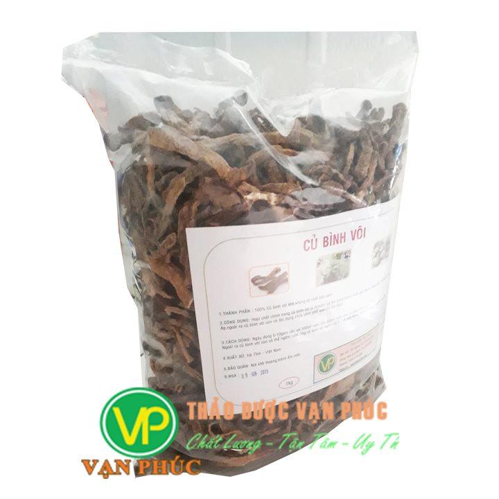 Củ bình vôi sấy khô 500gam