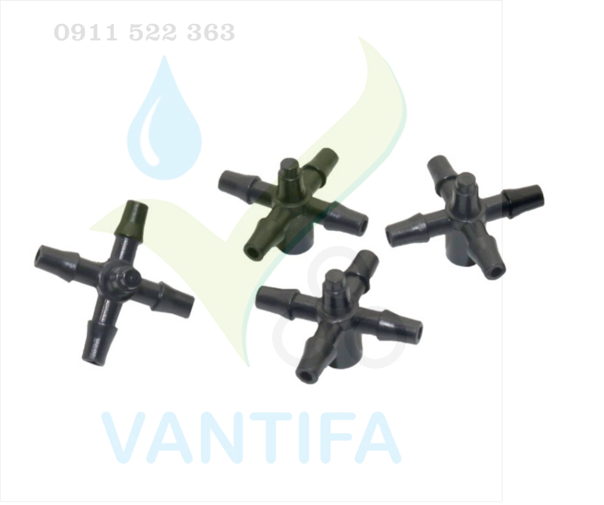 Chia 4 tưới nhỏ giọt (dùng cùng ống ldpe VANTIFA 3x5mm)