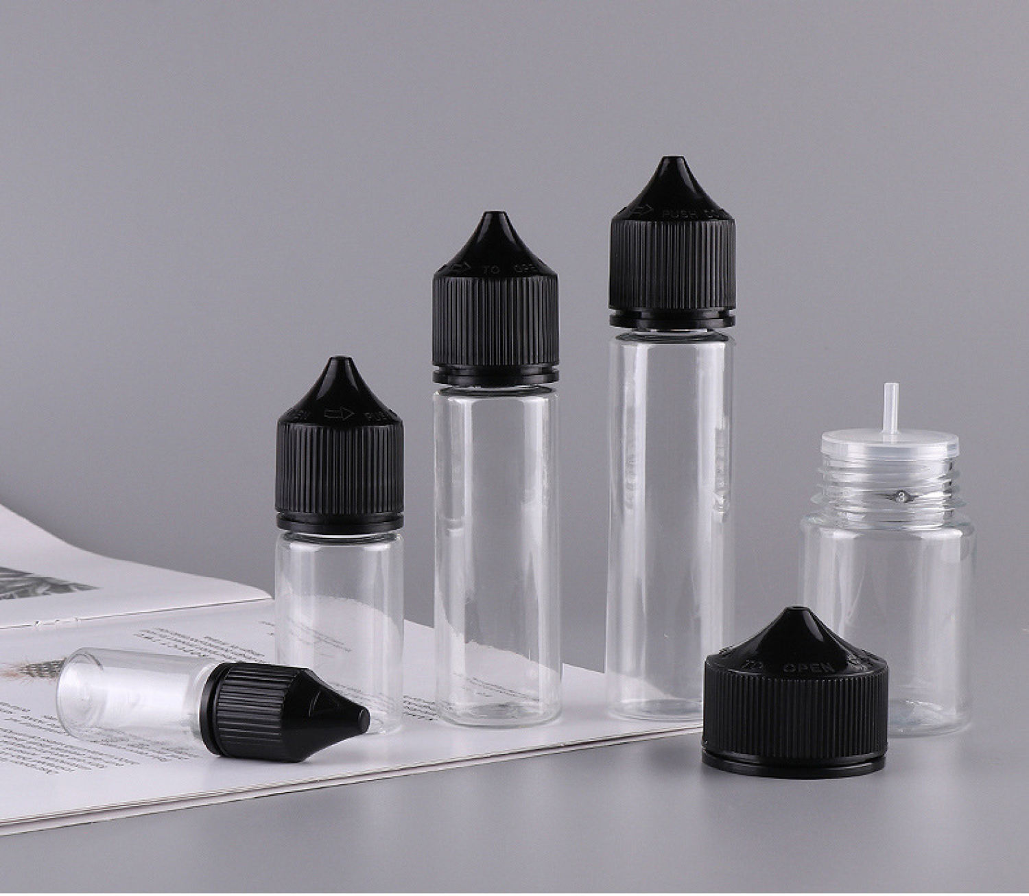 Lọ nhựa chiết ✪chai nhựa chiết mực xăm 5ml-10ml