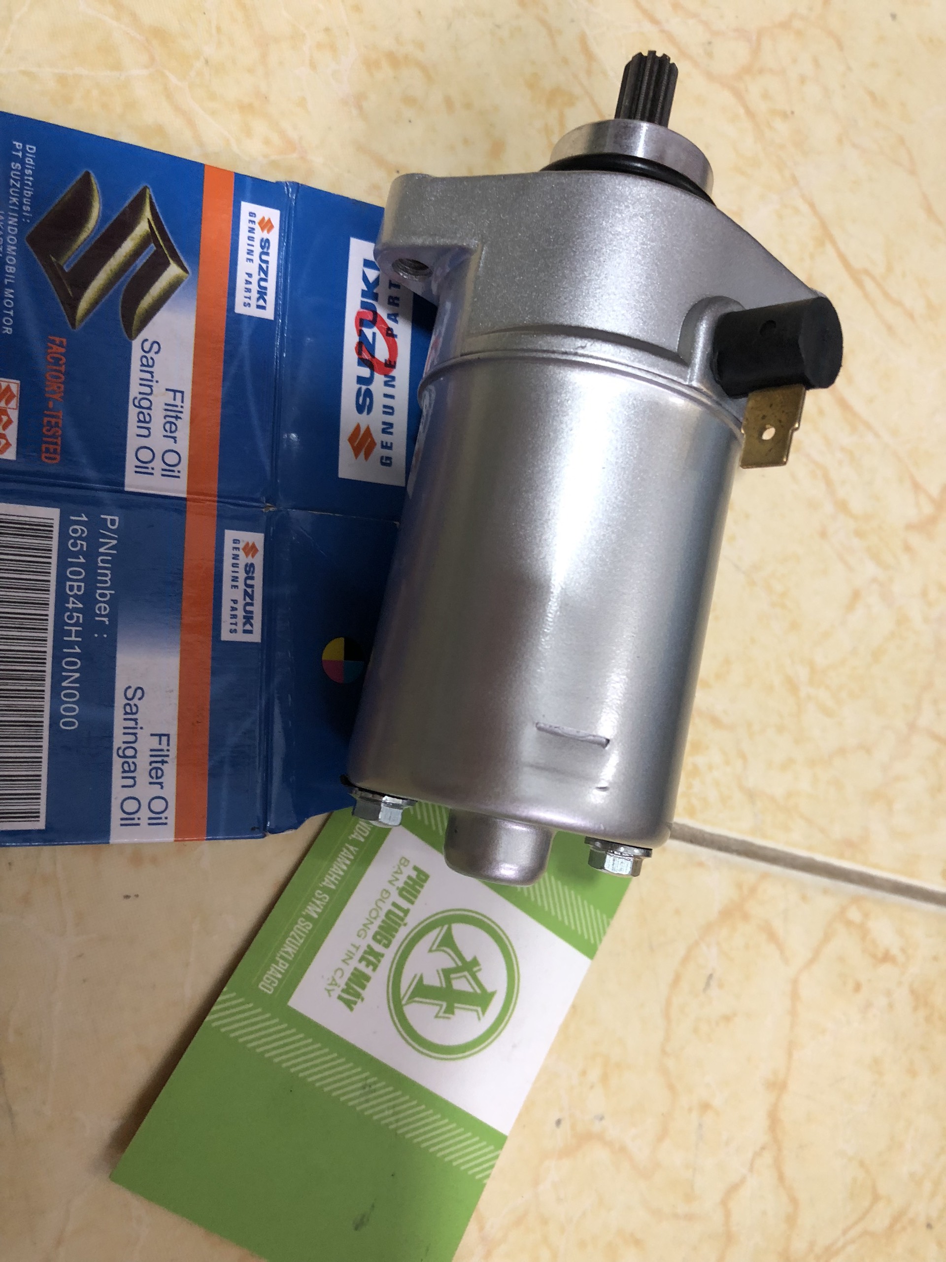 Mô Tơ Đề (Củ Đề) Xe Star - Angela 110cc