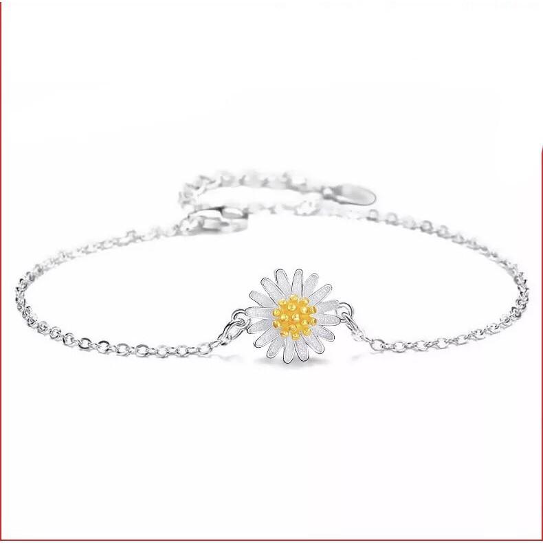 Lắc tay hoa cúc sang trọng J235