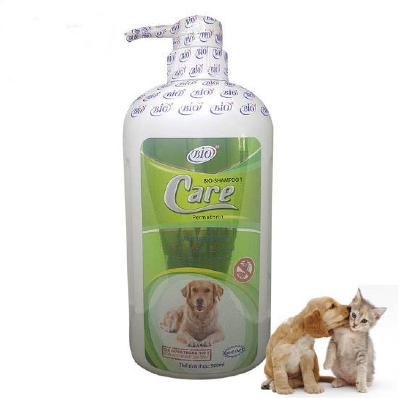 Sữa tắm Bio Care (500ml) diệt ve rận bọ chét khử mùi chó mèo, sản phẩm tốt, chất lượng cao, cam kết như hình