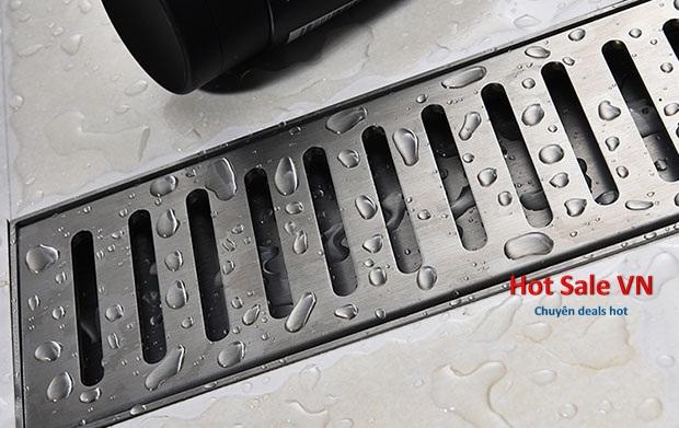 Ga thoát sàn loại dài 40cm, inox 304