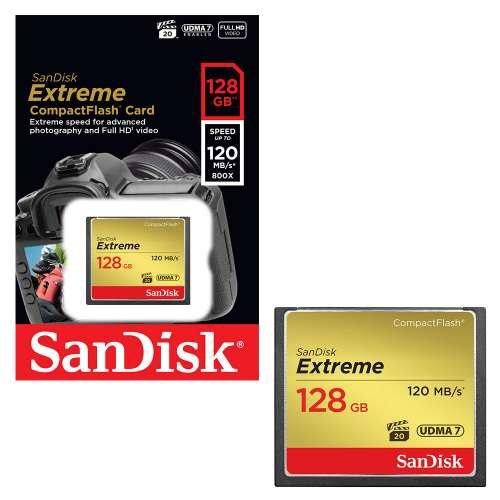 [HCM]Thẻ Nhớ CompactFlash (CF) SanDisk Extreme 128GB 800X