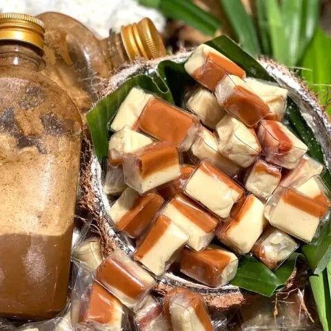Kẹo dừa cà phê {Khối lượng tịnh, không tính bao bì}