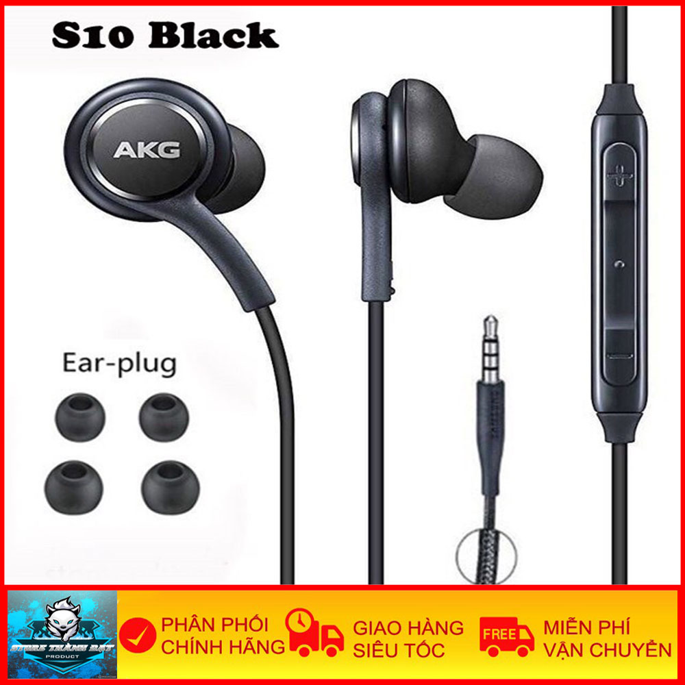 Tai Nghe Samsung AKG S10 - Loại Tốt Cáp Bọc Dù, Tai Nghe Có Míc Đàm Thoại, Hoạt Động Ổn Định - Bảo Hành 6 Tháng