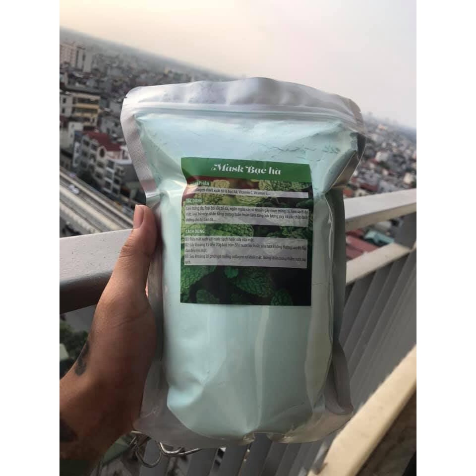 Mặt Nạ Bạc Hà Collagen Gói 900gr