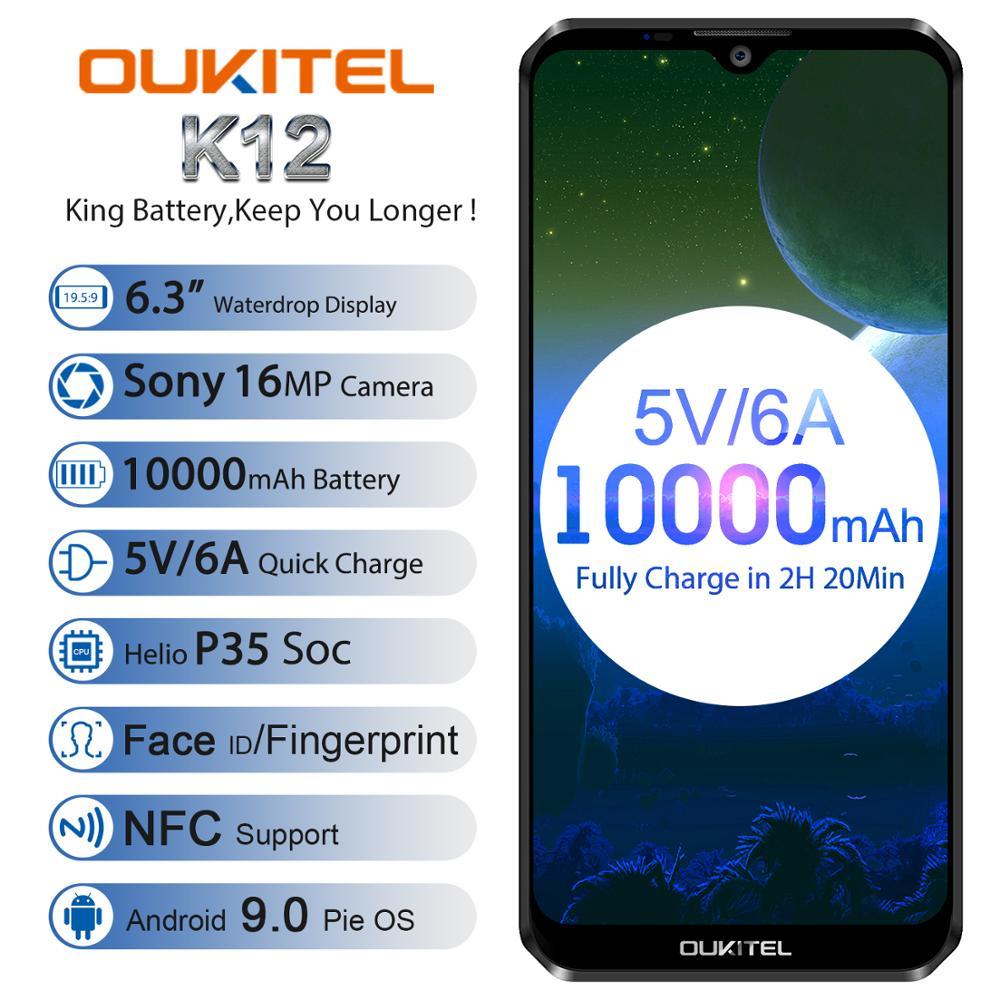 [HCM]Điện Thoại Oukitel K12 ( RAM 6GBROM 64GB  PIN 10.000mAh)