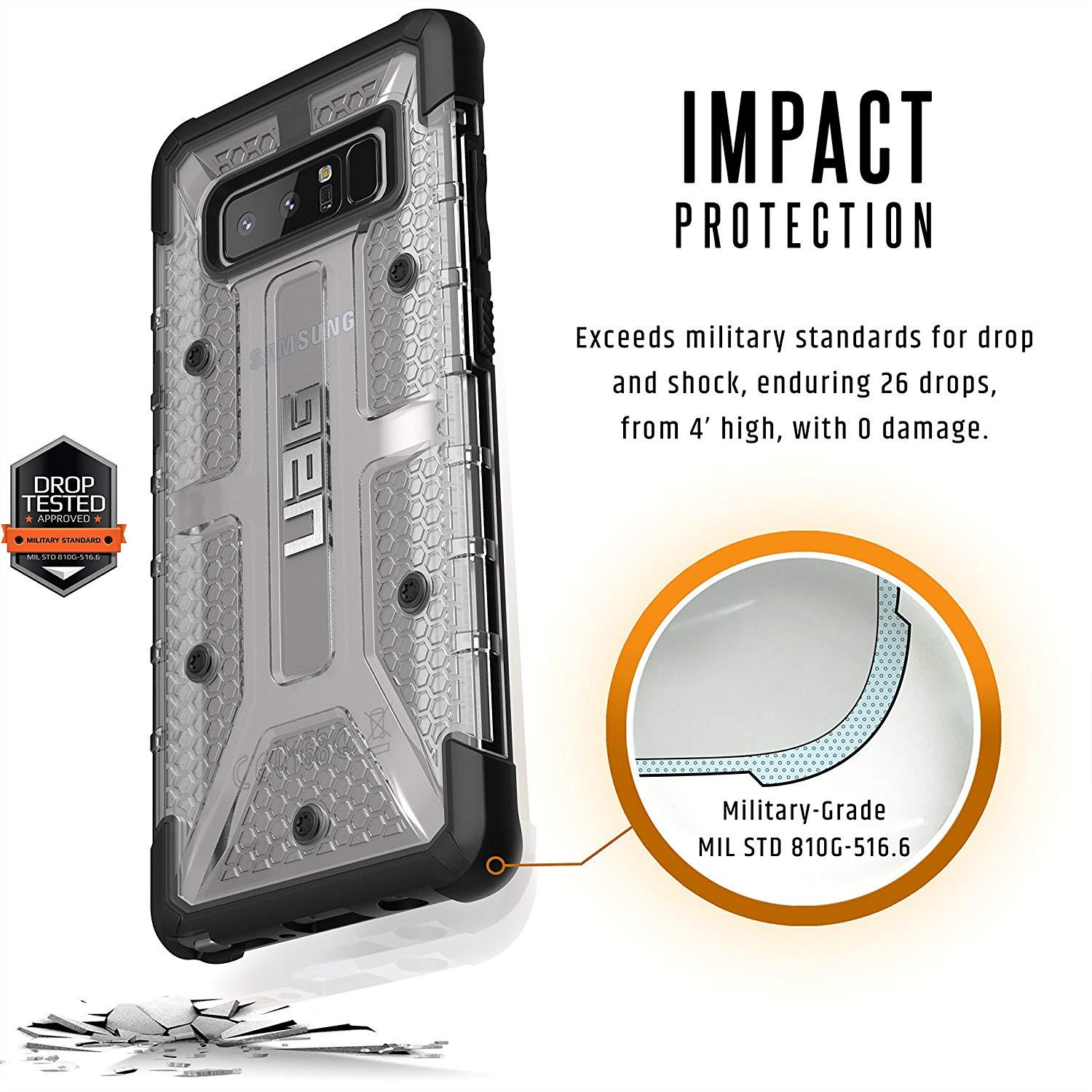 Ốp lưng Galaxy Note 8 UAG Plasma chống sốc đủ màu
