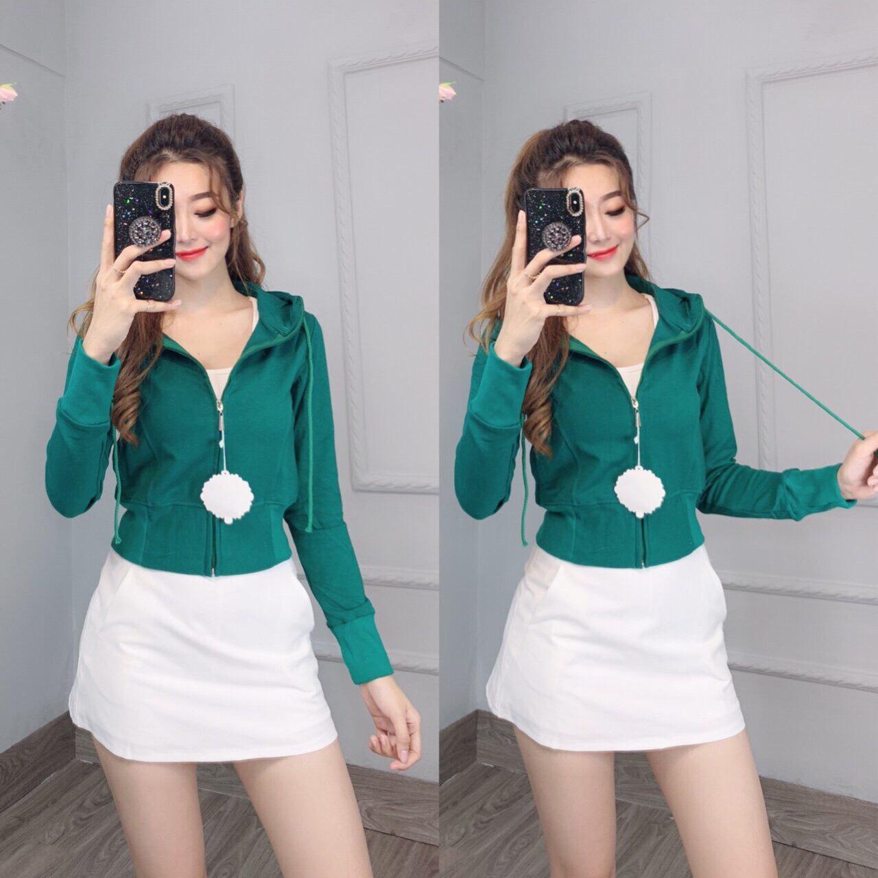 ÁO KHOÁC THUN COTTON FROM LỬNG CỰC XINH