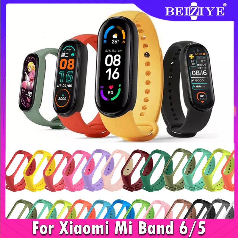 Đối với Vòng đeo tay thông minh Xiaomi Mi 6/5 Band Máy đo bước bộ thay thế Vòng đeo tay Dây đeo đồng hồ Dây đeo đồng hồ cho Vòng đeo tay thông minh Xiaomi Mi 6 5