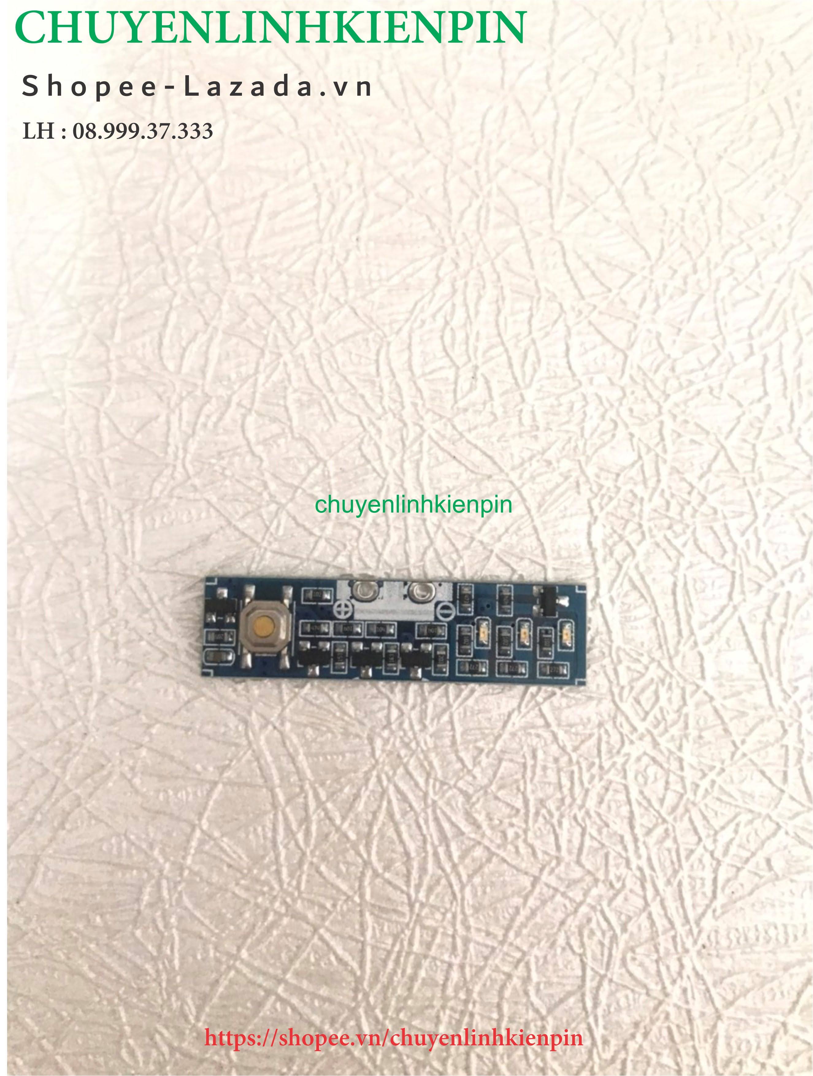 [HCM]BỘ VỎ PIN PCB BOSCH 18V 6AH  Led báo pin nhận sạc zin ( không tem-có tem ) ( BL64 94 )