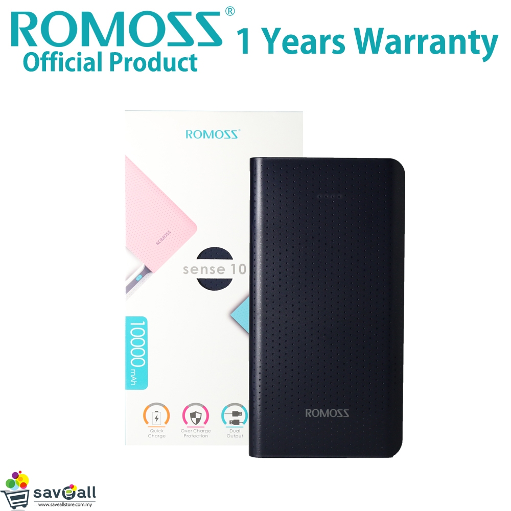 Pin dự phòng 10000mah Romoss PHP10 Sense10