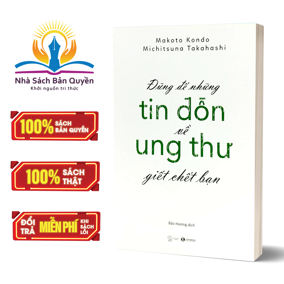 Sách - Đừng để những tin đồn về ung thư giết chết bạn