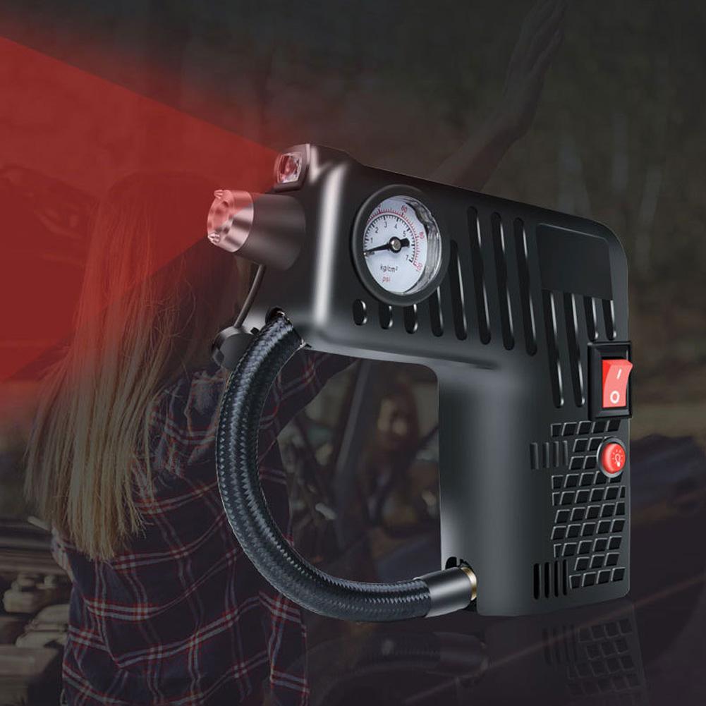 [HCM]Máy Bơm Lốp Xe Không Khí Điện Đa Năng Mini
