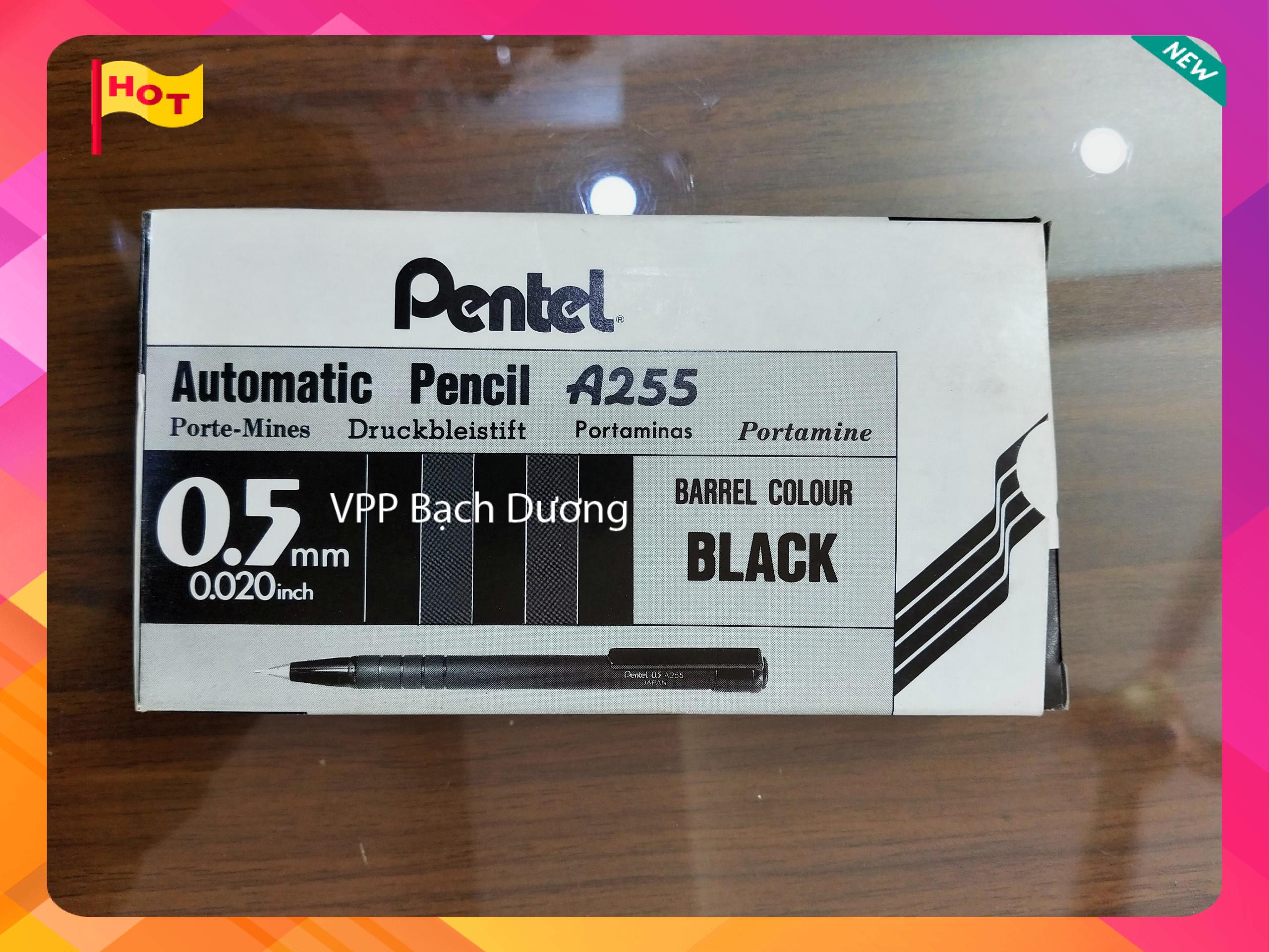 Bút chì bấm Pentel A255 (chính hãng) - cây