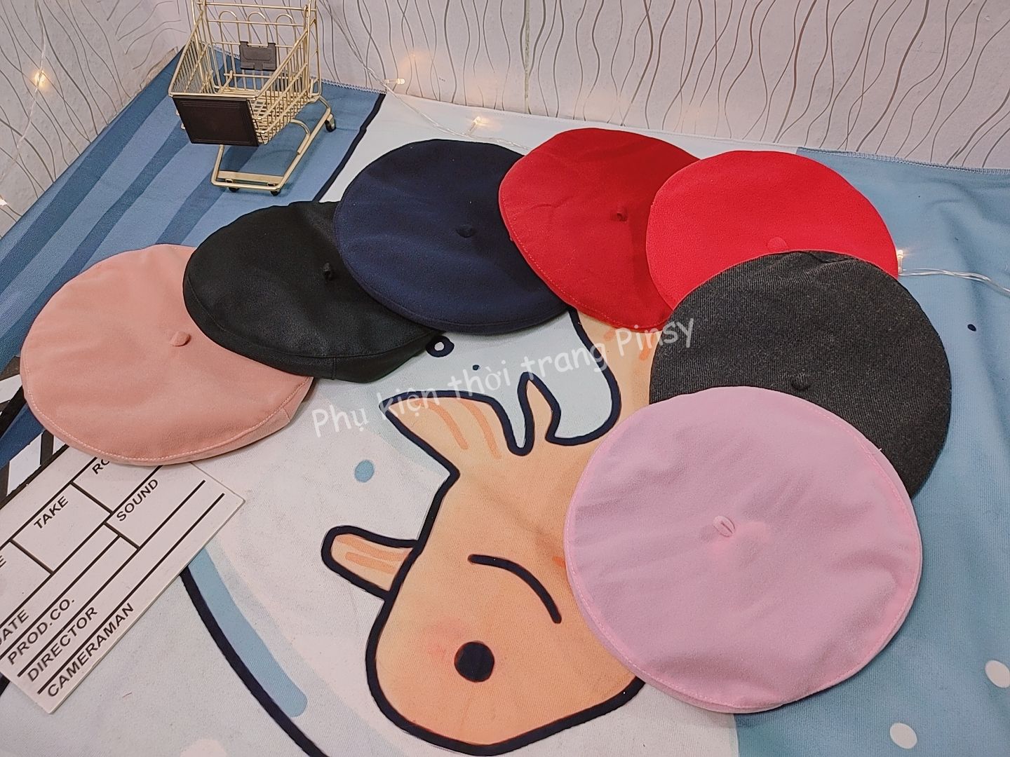 NÓN NỒI - MŨ BERET MÙA ĐÔNG THỜI TRANG