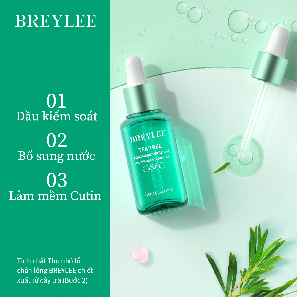 BREYLEE Pore Shrinking Serum 17ml BREYLEE Serum thu nhỏ lỗ chân lông 17ml