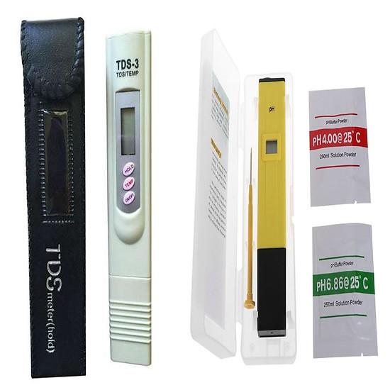 Combo Bút đo PH và Bút thử nước TDS kèm bao da cho kết quả nhanh, chính xác