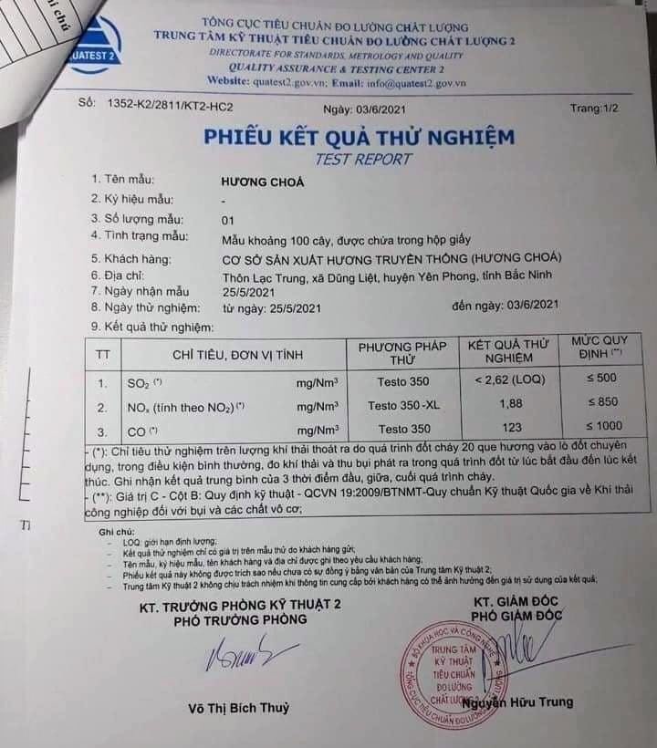 Hương đen làng Chóa - trầm hương